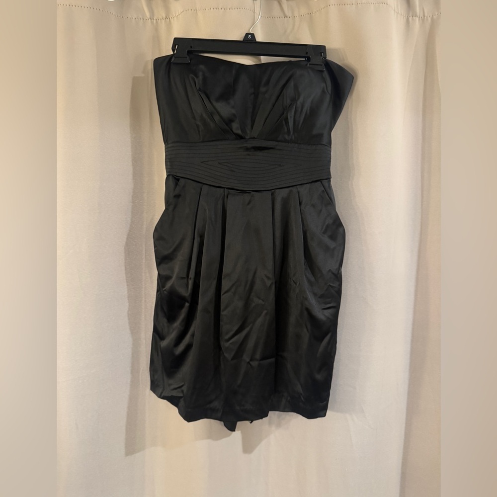 Trixxi Black Strapless Dress